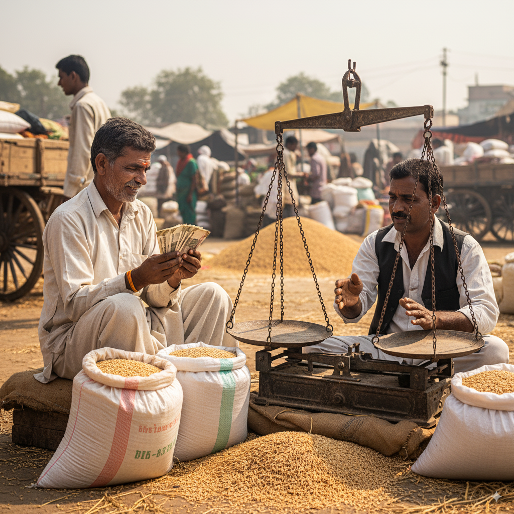 Purchase of Grains & Output