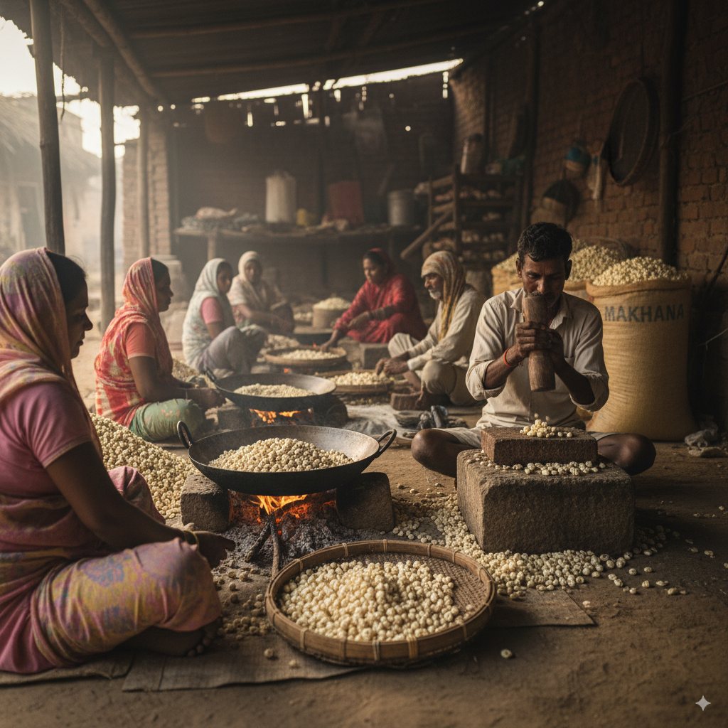 Makhana Processing